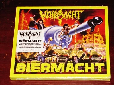 Wehrmacht: Biermacht 2 CD Set 2021 Hammerheart Records HHR 2021-02 Slipcase NEW Foto 1 de 3