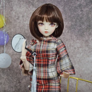 1/3 BJD Puppe 24 Zoll Mädchen Puppe mit Cheongsam Schuhen komplettes Set abnehmbar Weihnachtsgeschenk - Bild 1 von 24