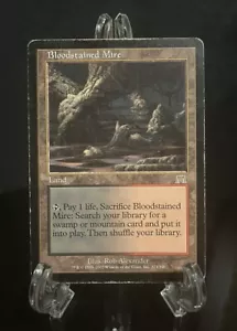 MTG Bloodstained Mire Onslaught Raro Fetchland Magic The Gathering HP - Foto 1 di 2