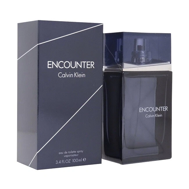 Calvin Klein Encounter For Men Colonia 3.4 OZ ~ 100 ml EDT Spray * Caja abierta Foto 1 de 1