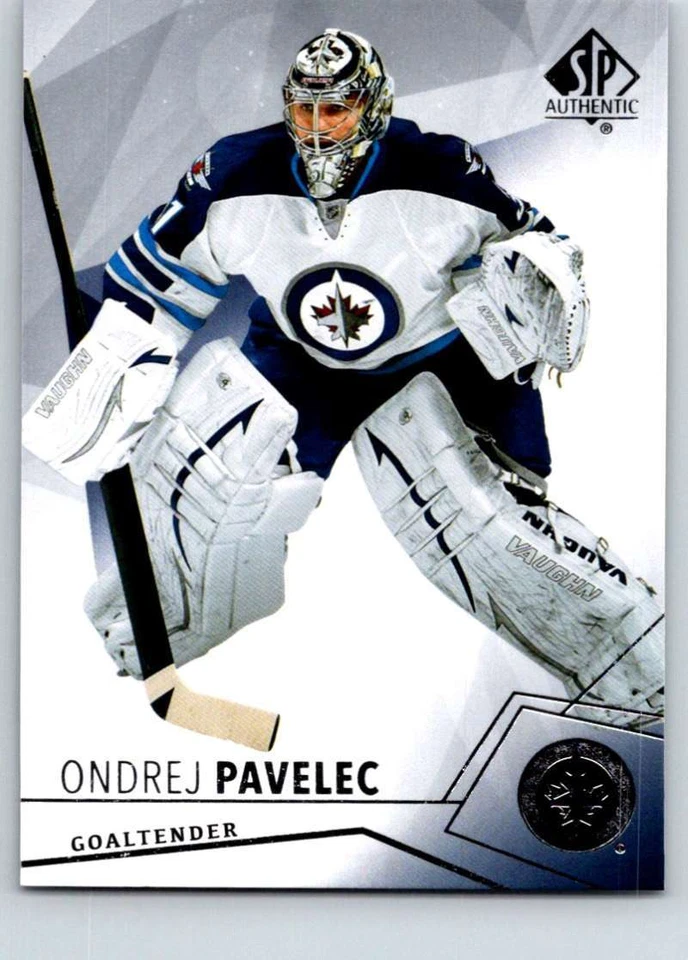 (HCW) 2015-16 Upper Deck SP Authentic #41 Ondrej Pavelec Winn Jets - Image 1 of 1