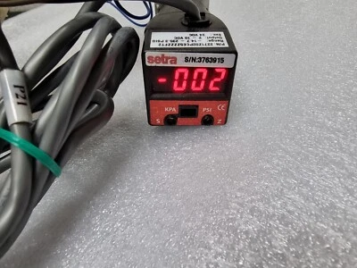 Lote de 3 transductores de presión Setra 2271Z02PCE5ZZFT2, usados, montaje en EE. UU.*96629 Foto 1 de 4