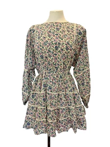 LOVE SHACK FANCY abito donna mini cottage prateria cotone floreale piccolo - Foto 1 di 13