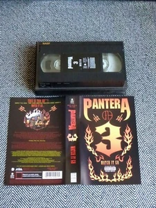 PANTERA - 3 WATCH IT GO - Kassette VHS / TAPE VIDEO ( 1997 ) - Bild 1 von 1