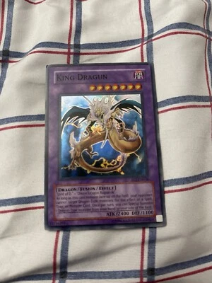 King Dragun MINT YUGIOH CARD FET-EN036 - Image 1 of 2