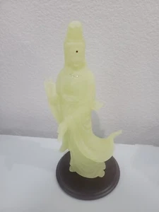 Antique China Xiaoli Avalokitesvara Jade Luminoso. - Picture 1 of 8