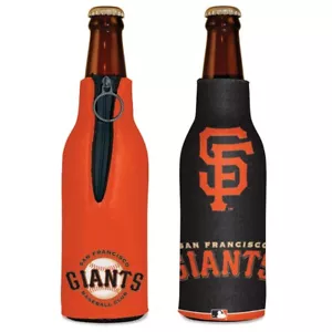 San Francisco Giants MLB Bottle Cooler Two-Sided Zip Up Design - Picture 1 of 1