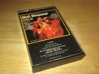 Gold by Neil Diamond (Cassette, Album, 1989, MCA Records) RCA Club Edition - Image 1 of 4