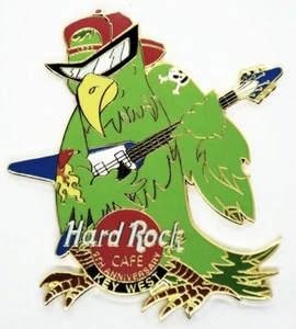 Hard Rock Cafe Key West 5th Anniversary Rocking Parrot Pin, LE 2001 - Bild 1 von 2