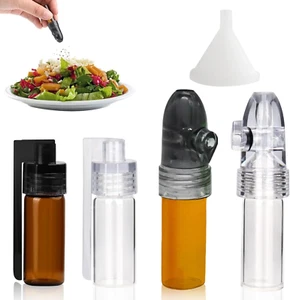 5-Teiliges Schnupftabak Dosierer-Set (2 weiße + 2 Braune + Trichter) Integrierte - Bild 1 von 6