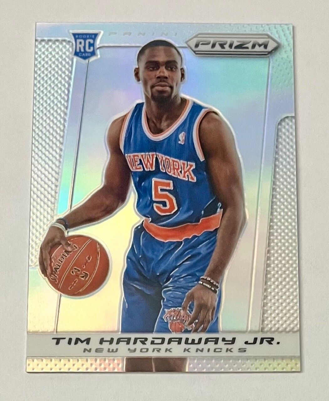 2013-14 Panini Prizm Tim Hardaway Jr. Silver Prizm Rookie #287 New York Knicks