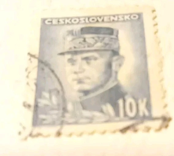 Ceskoslovensko Stamp 10k - Image 1 of 3