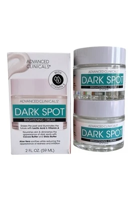Advanced Clinicals Dark spots Correcting face cream with lactic acid- 59ml 1PCS - Image 1 of 4