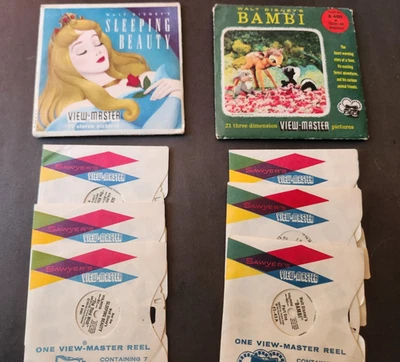 Vintage View-Master - Disney - Sleeping Beauty - Bambi - Image 1 of 4