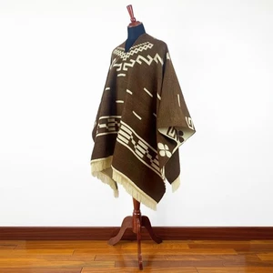 Clint Eastwood Western Cowboy Poncho Serape replica handmade of Polyester new - Picture 1 of 13