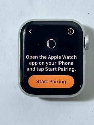 Apple Watch Series 4 40mm prata alumínio face somente GPS+WIFI A1977 bom estado - Imagem 1 de 4