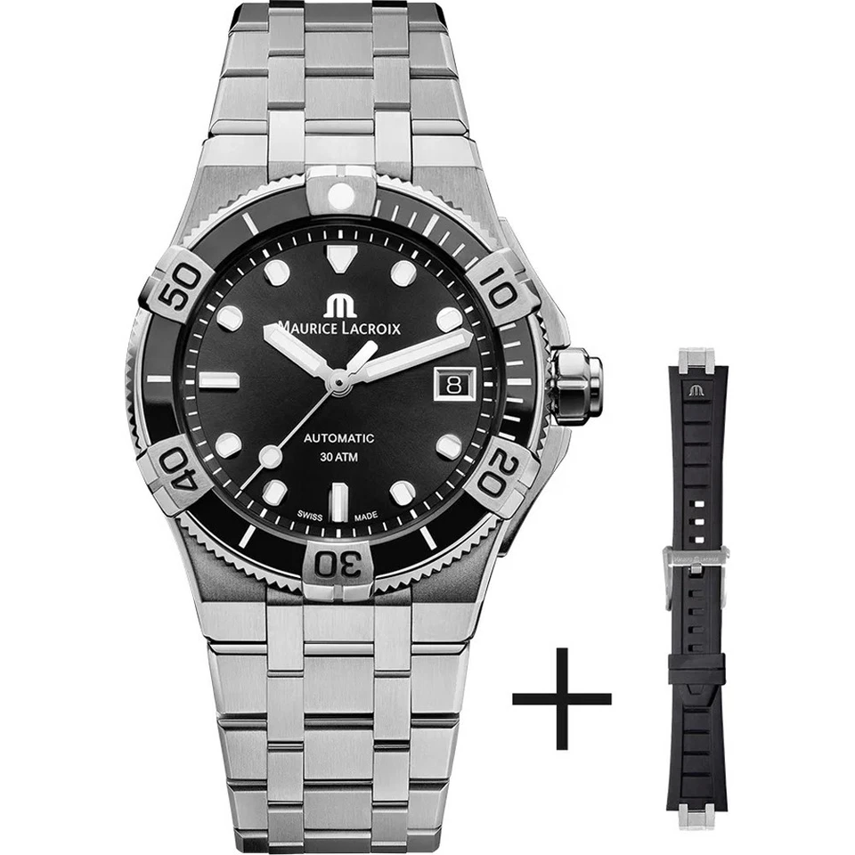 Maurice Lacroix Men's Aikon Venturer Automatic Watch AI6057-SSL2F-330-A - Image 1 of 1