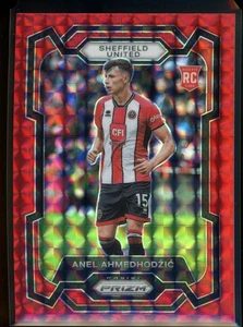 2023-24 Panini Prizm Premier League Anel Ahmedhodzic Red Mosaic #280 - Picture 1 of 2