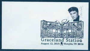 1¢ WONDER'S ~ JOVEN ELVIS PRESLEY FDC GRACELAND STATION 2015 ~ Y265 - Imagen 1 de 1