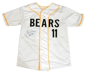 Tatum O'Neal Signed Bad News Bears Baseball Jersey JSA Auto Chico's Bail Bonds - Picture 1 of 5