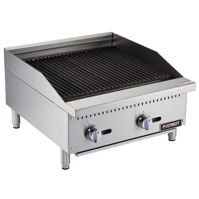 Parrilla de asador radiante de gas para encimera comercial Patriot PT-CB24-M 60.000 BTU Foto 1 de 4