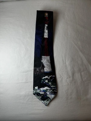 Farol de gravata Steven Harris masculino novidade   - Imagem 1 de 4