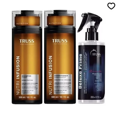 TRUSS Nutri Infusion Set/Paquete Champú Acondicionador y Deluxe Prime Foto 1 de 4