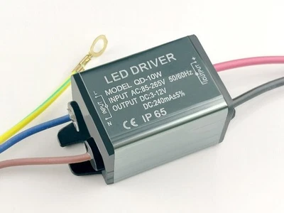 LED Driver 10W 20W 30W 50W 100W Power Supply Transformer  Constant Current IP65 - Image 1 of 4