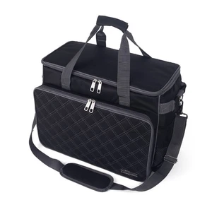 Phönix Nähmaschinentasche Quilt Design schwarz - Bild 1 von 18