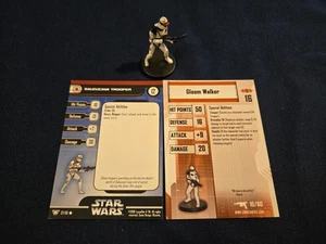 Star Wars Miniaturas Virtual + Tarjeta Reg Gloom Walker - Imagen 1 de 1