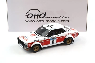 1:18 OTTO Mobile OT1044 Toyota Celica RA21 Lombard RAC Rally 1977 Bianco #8 - Immagine 1 di 4