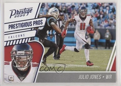 2020 Panini Prestige Prestigious Pros Xtra Points Blue Julio Jones #PP-JJ - Image 1 of 2