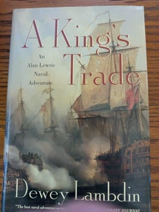 br -A King's Trade ( Alan Lewrie novel #13)  Lambdin, Signed. 1st US  HB w/dj, - Imagen 1 de 3