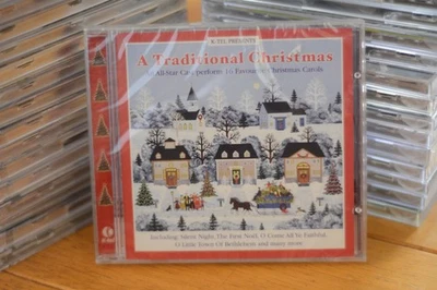 A Traditional Christmas CD K-Tel 16 Carols Bing Crosby Sinatra Clooney Platters - Image 1 of 2
