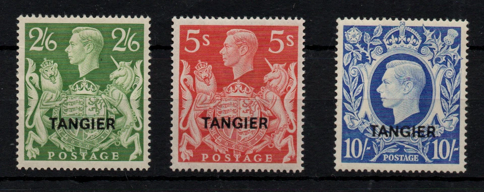 Morocco Agencies Tangier 1949 High Values LHM SG273-275 WS45522 Foto 1 de 1