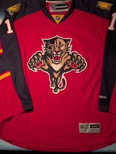 Maglia NHL Reebok Florida Panthers Jonathan Huberdeau rossa home hockey, taglia XXL - Foto 1 di 8