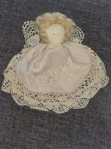 Vintage handgefertigter Engel Christbaumschmuck - Bild 1 von 7