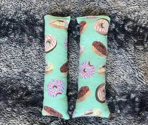 Handmade Multicolored Donut Print Infused Kick Stick Catnip Toys (2) - Picture 1 of 6