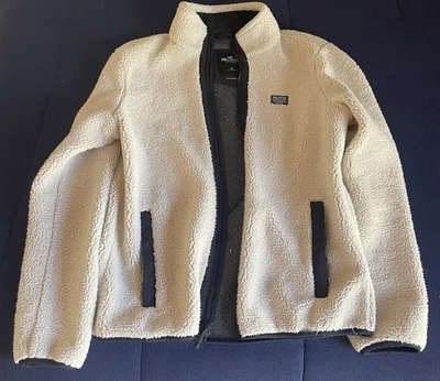 HOLLISTER || Chaqueta Epic Flex de piel sintética mediana Foto 1 de 4