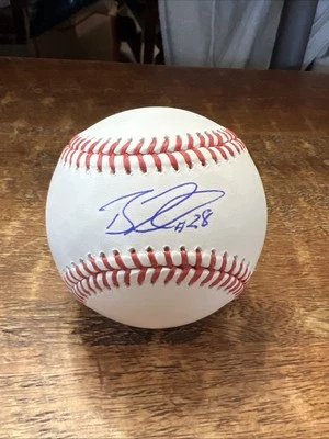 Brandon Lockridge Signed Major League Baseball PSA DNA Autographed Padres - Image 1 of 4