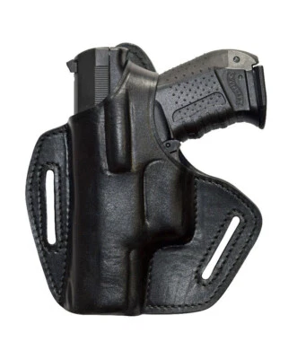 BXLi Leather Holster fits ISSC M22 black left-handed VlaMiTex - Image 1 of 3