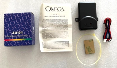 NUEVO Omega AU-94 Sensor de radar de proximidad de zona única alarma de coche Foto 1 de 4