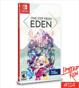 One Step From Eden + #034 Card Nintendo Switch Limited Run Games #114 LRG Sealed - Picture 1 of 8