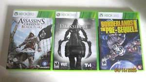 Lot of 3 Brand New Xbox 360 games, Assassins Creed BF, Borderlands Pre-Sequel + - Picture 1 of 5