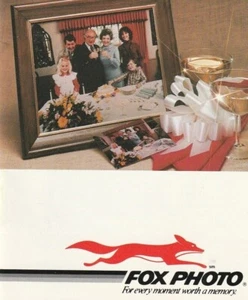 Folleto Fox Photo Generation 35 mm Film Service años 80 con formulario de pedido - Imagen 1 de 4