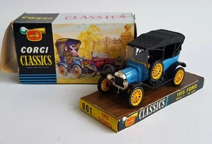Raro Corgi Juguetes N º 901 ,1915 Modelo 'T' Ford Estupendo Pristina Mint Estado - Imagen 1 de 10