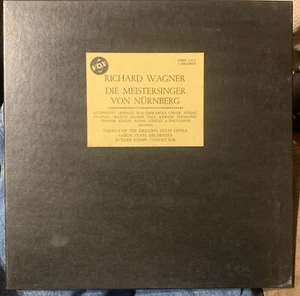 Wagner Die Meistersinger - Dresden State Opera - Kempe -5 LP Vox OPBX 142-5 EX - Picture 1 of 12