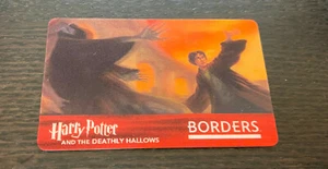 HARRY POTTER Deathly Hallows (2007) -- BORDERS Exclusive Gift Card (Expired) - Picture 1 of 1