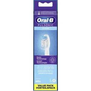 Oral-B Pulsonic Clean Aufsteckbürsten für Schallzahnbürsten 4 Stück NEU & OVP!! - Bild 1 von 2