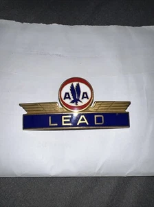 American Airlines Vintage Blei Pin Sammlerstück Emaille Rampe Agent Metall EUC SELTEN - Bild 1 von 8